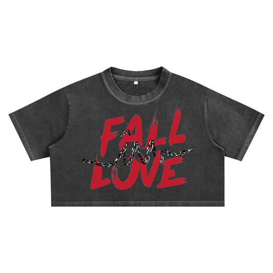 womenswear,cropped tee,fall in love,rocksteady