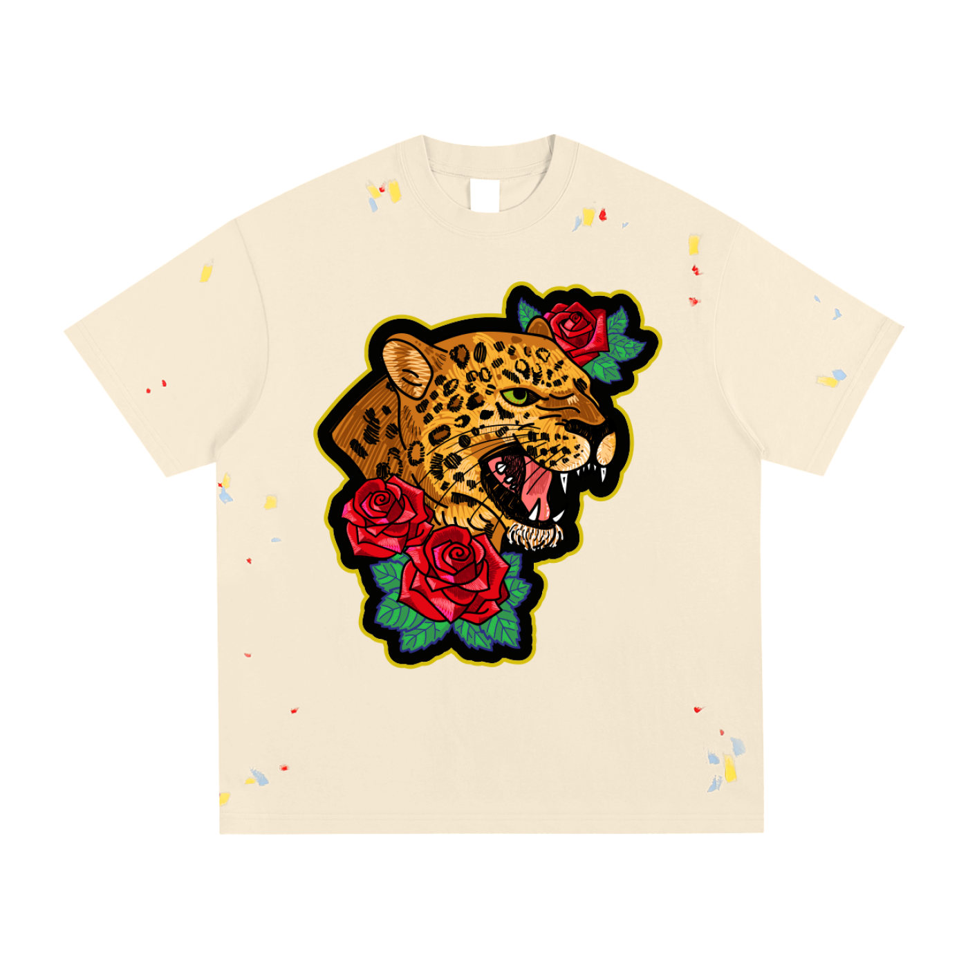 rocksteady,streetluxe,mens tshirt,paint splatter
