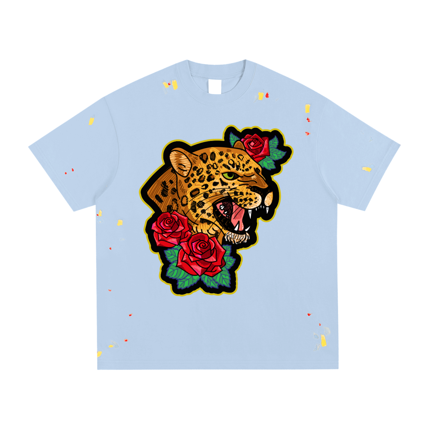 rocksteady,streetluxe,mens tshirt,paint splatter