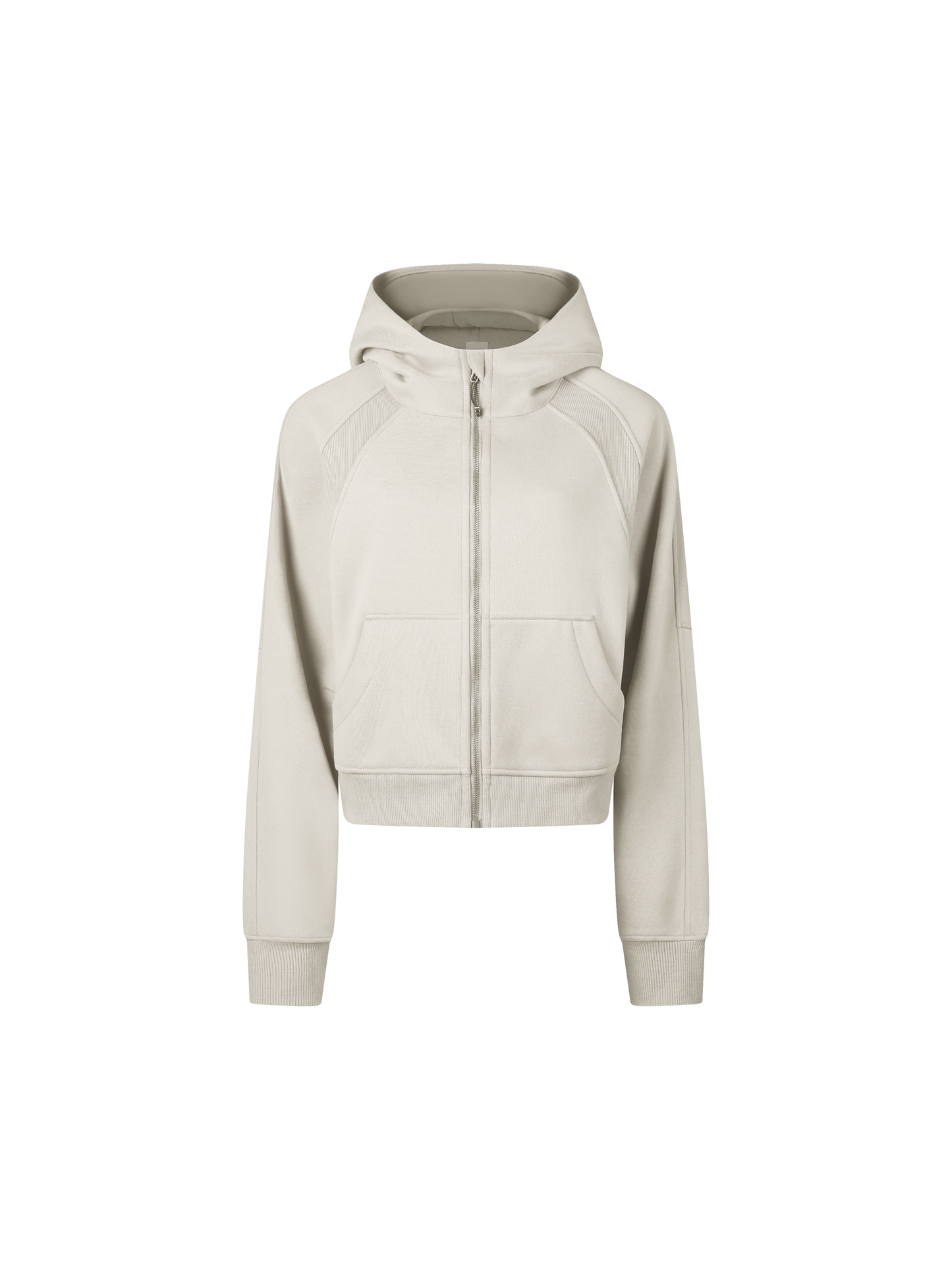 ROCKSTEADY "Leopard Aura" StreetLUXE Cropped Hoodie Full Zip