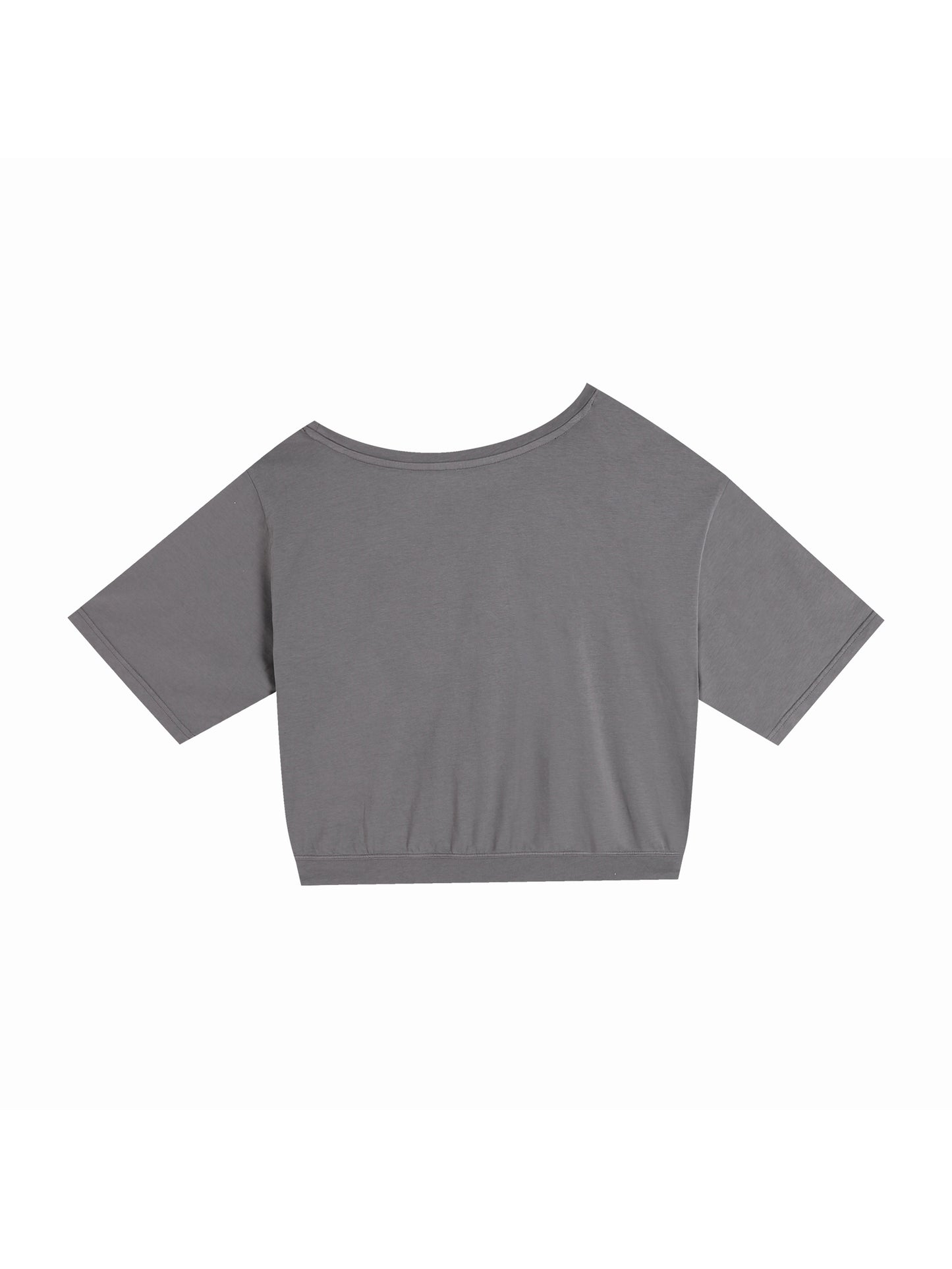 ROCKSTEADY "Heartbreaker" StreetLUXE Asymmetrical Cropped Tee - Limited Edition Drop