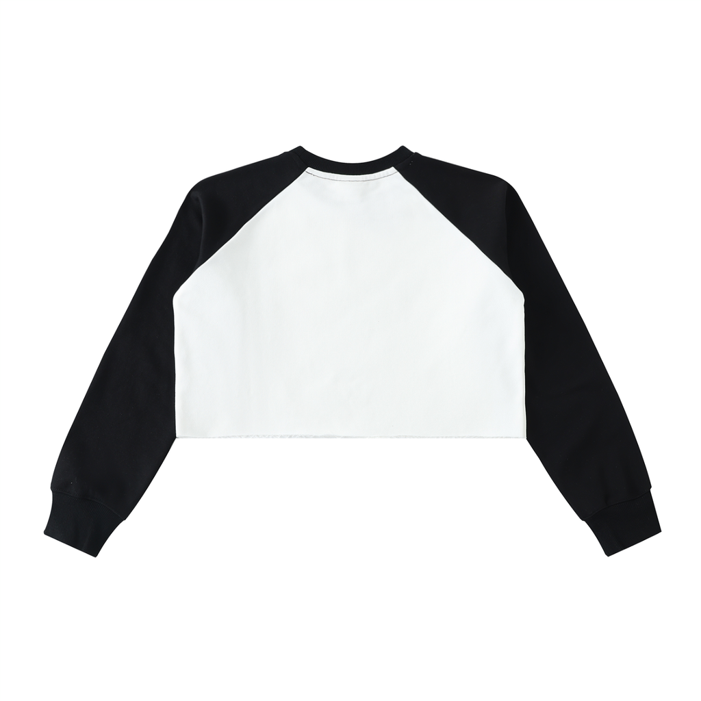 Rocksteady,Rawhem,Raglan,Crop,Sweatshirt
