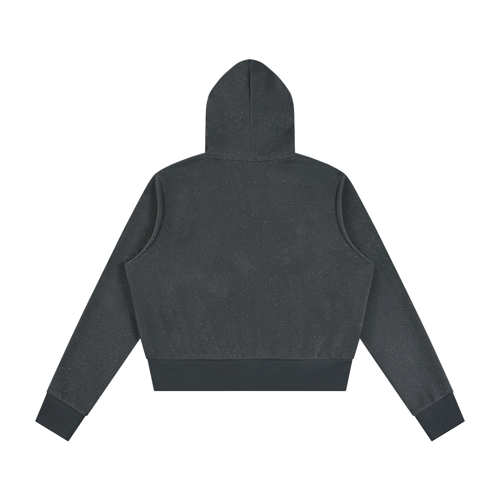 Rocksteady,Sparkles,Fleece,FullZip,Hoodie