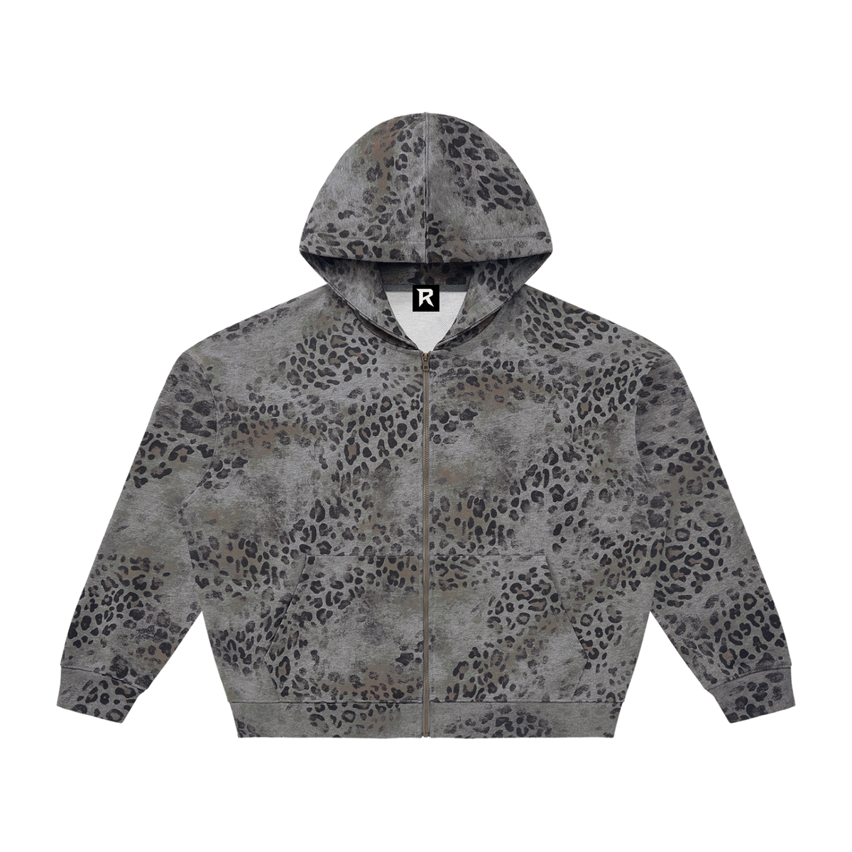 Rocksteady,Vintage,Leopard,Hoodie,Streetwear