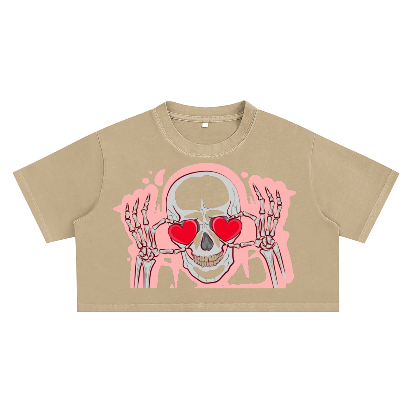 Crop top, women's tee