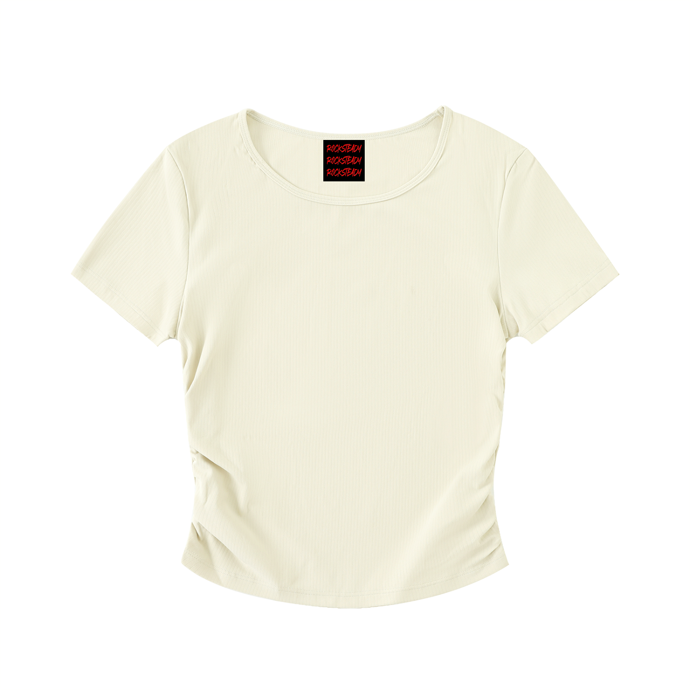 Ruched Bodycon Crop Top