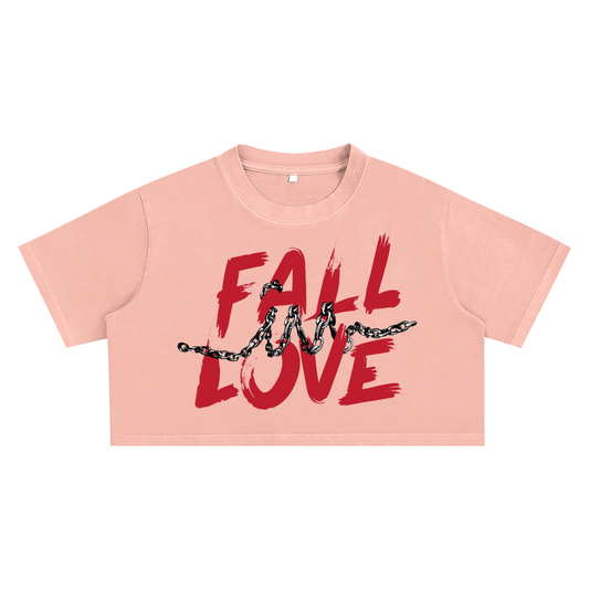womenswear,cropped tee,fall in love,rocksteady
