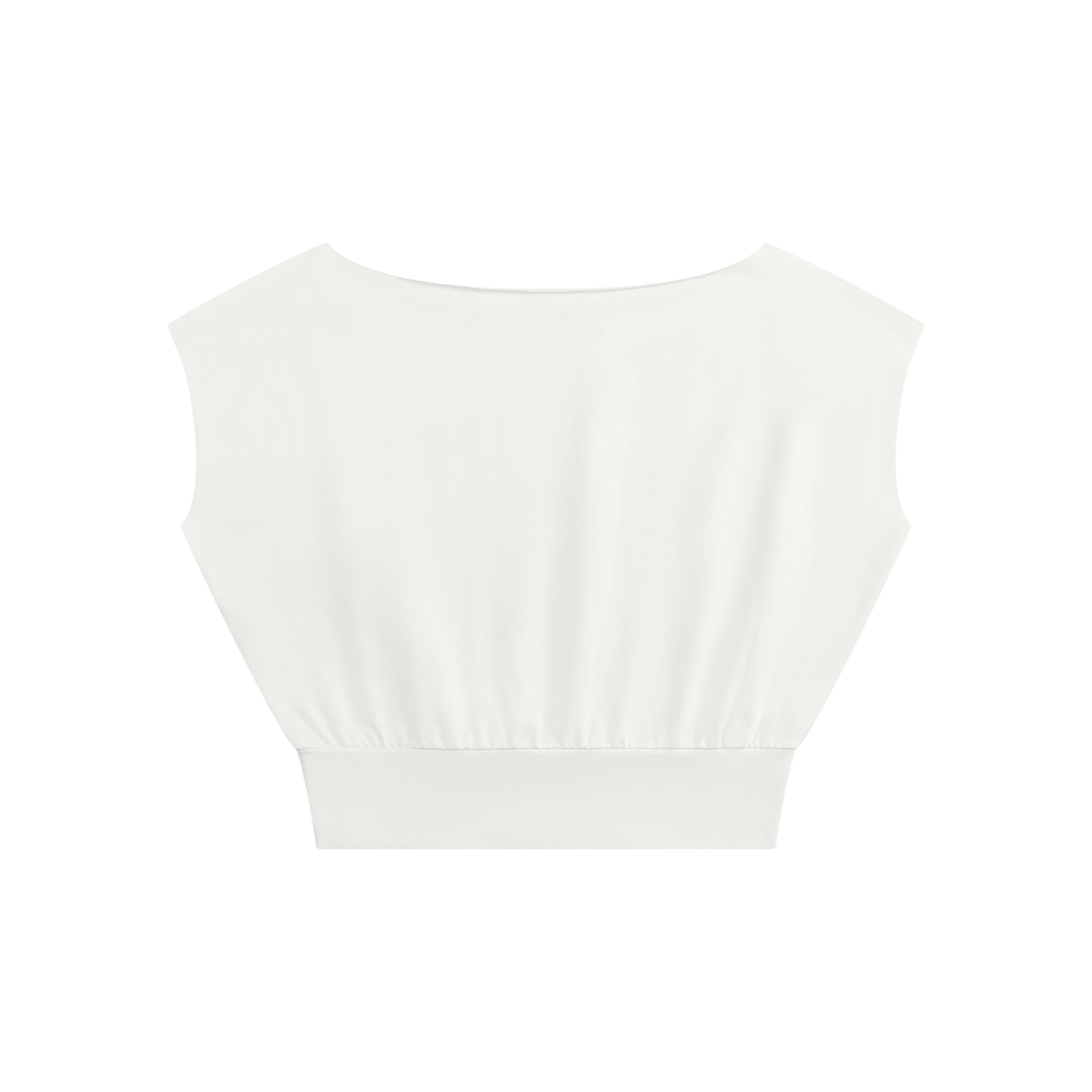 Rocksteady,Boatneck,Raw,Edge,Crop