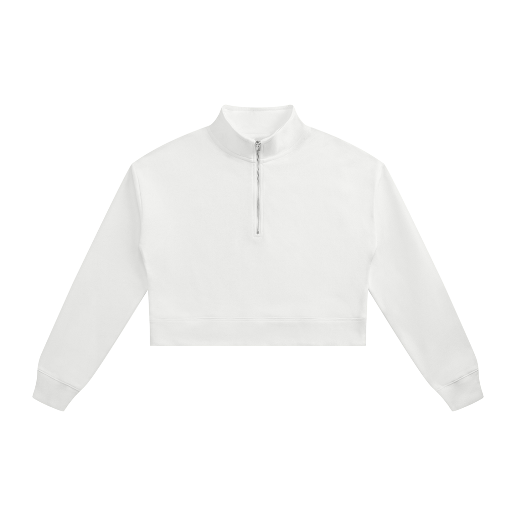 Rocksteady,Crop,QuarterZip,Sweatshirt