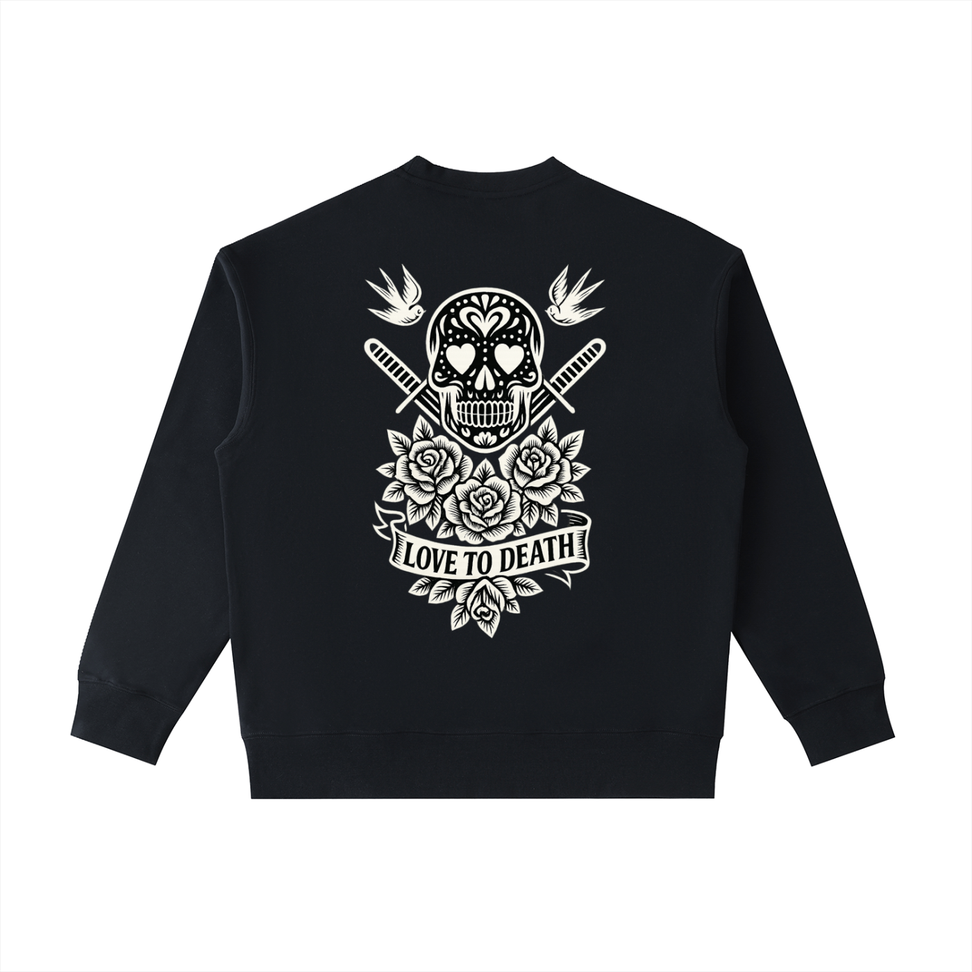 Heavyweight Patch Pocket Crewneck Sweatshirt