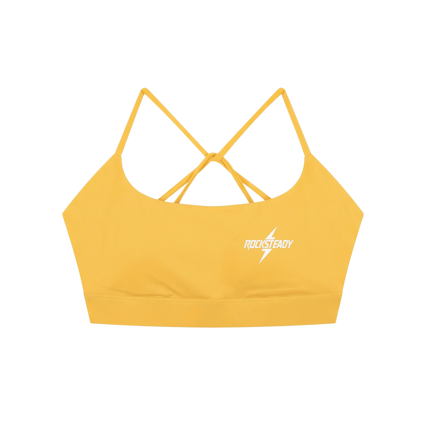Strappy Criss Cross Yoga Sports Bra