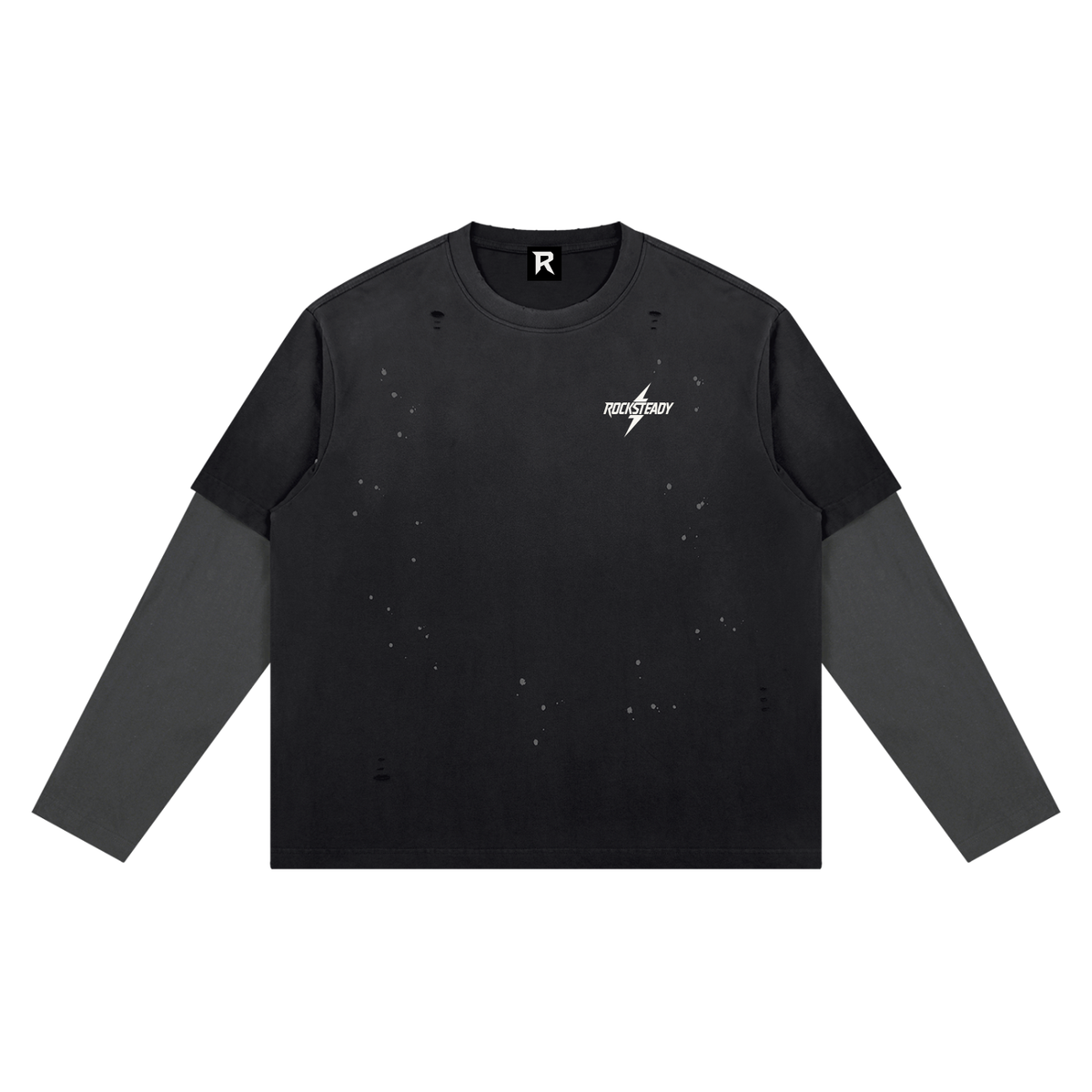 Rocksteady,Streetwear,Vintage,Disressed,Splatter,Dropshoulder