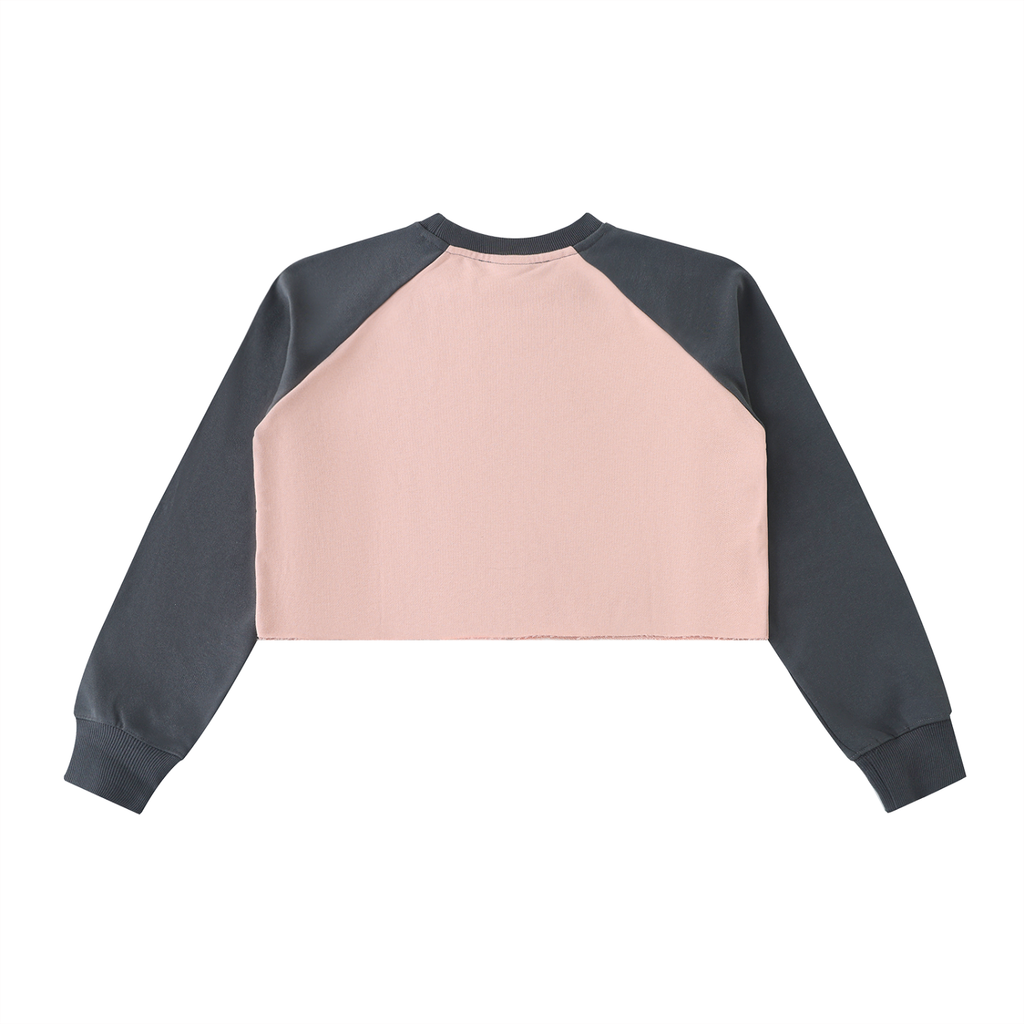 Rocksteady,Rawhem,Raglan,Crop,Sweatshirt