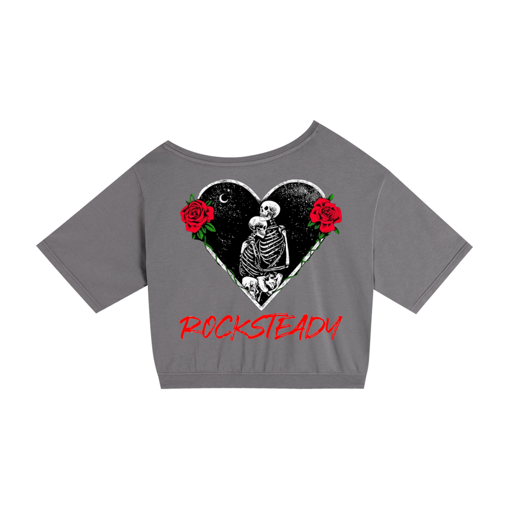 Asymmetric Shoulder Oversized Cotton T-Shirt