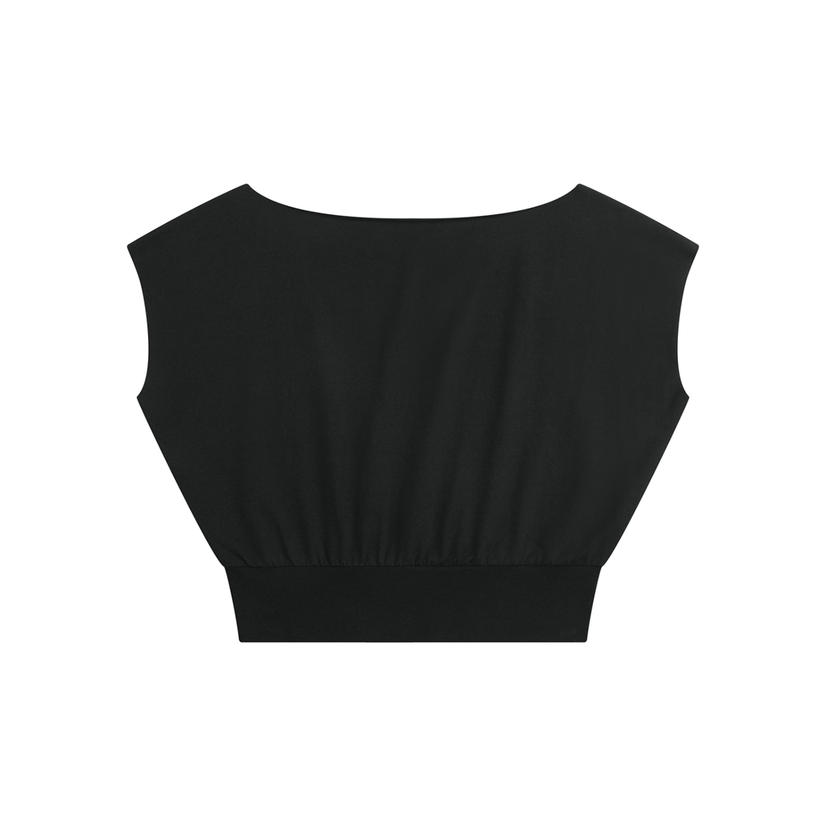 Rocksteady,Boatneck,Raw,Edge,Crop