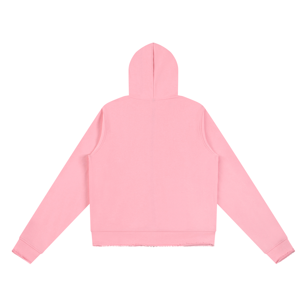 Rocksteady,RawEdge,FullZip,Hoodie,Womens