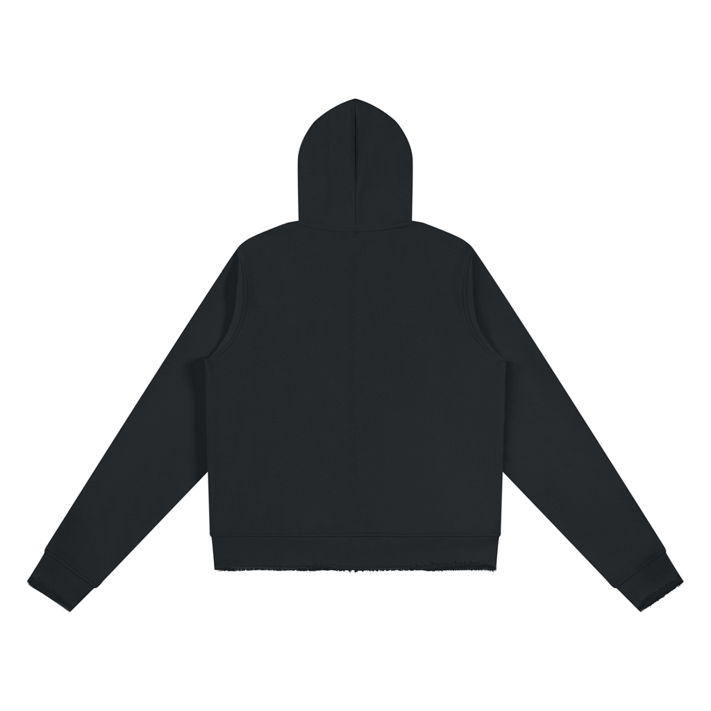 Rocksteady,RawEdge,FullZip,Hoodie,Womens