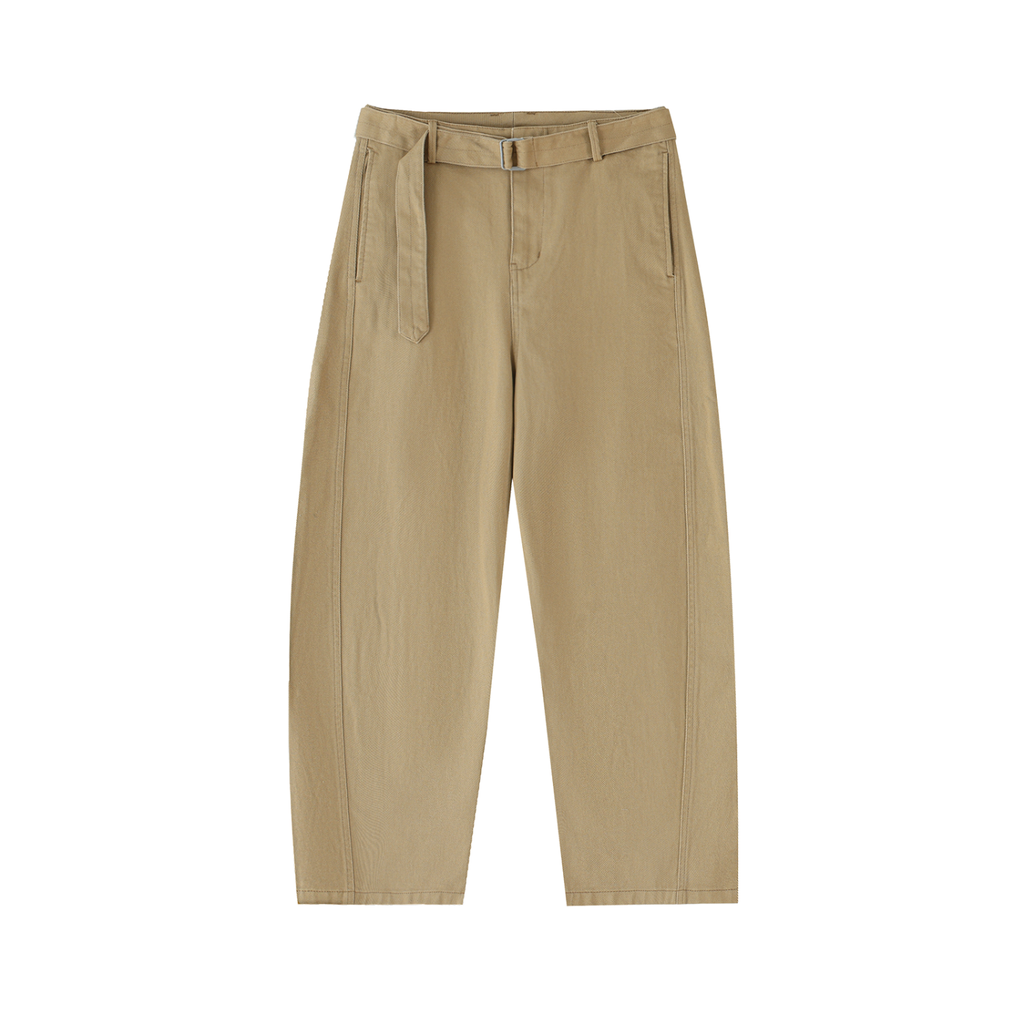 Rocksteady,Belted,Barrelleg,Chino,Pants,Womens