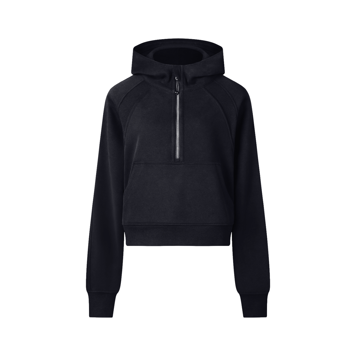 Rocksteady,Cropped,HalfZip,Hoodie
