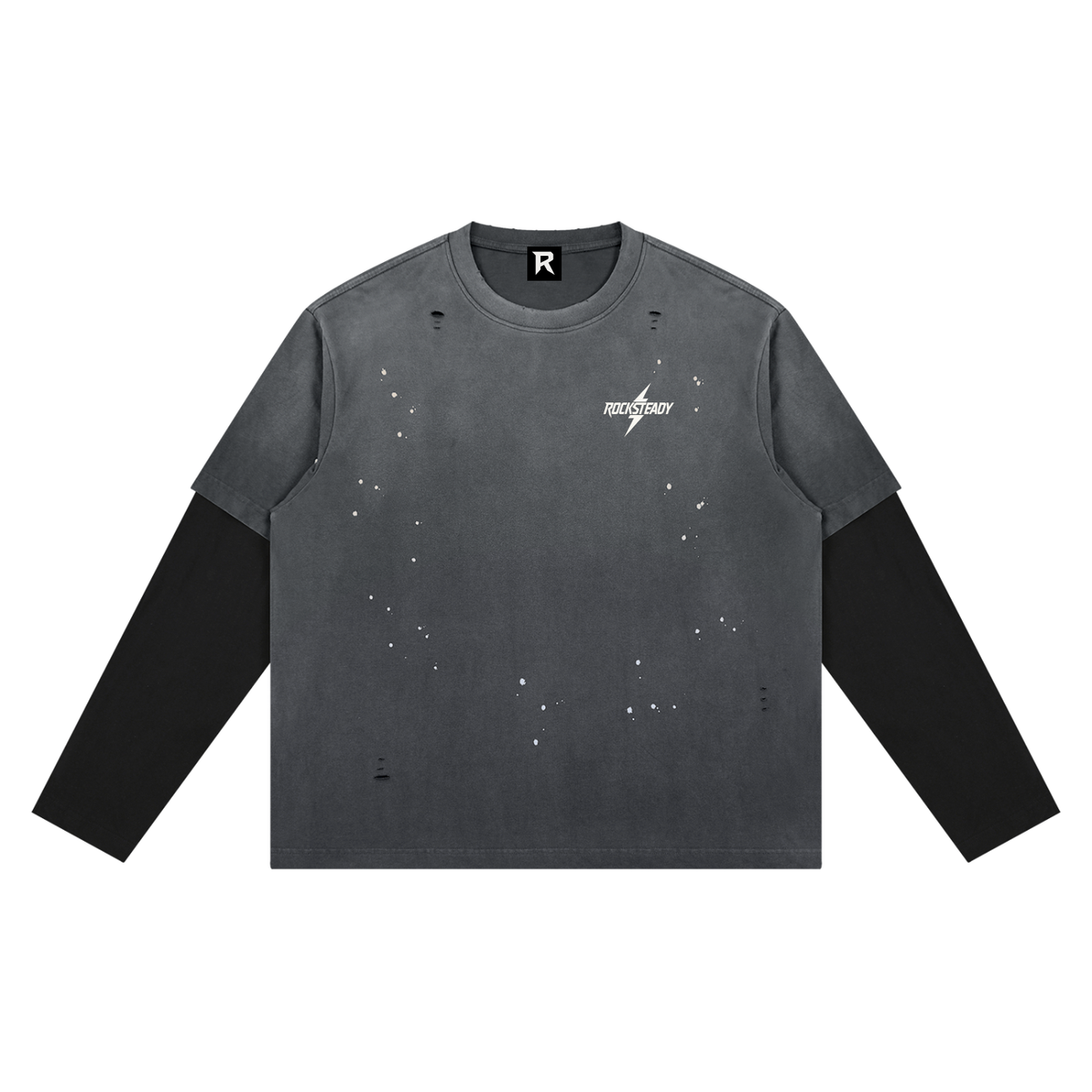 Rocksteady,Streetwear,Vintage,Disressed,Splatter,Dropshoulder