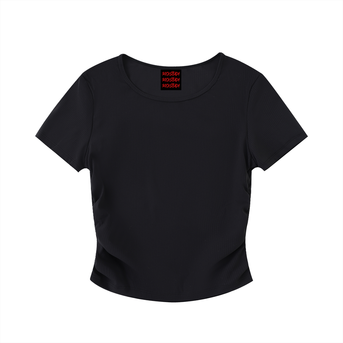 Ruched Bodycon Crop Top