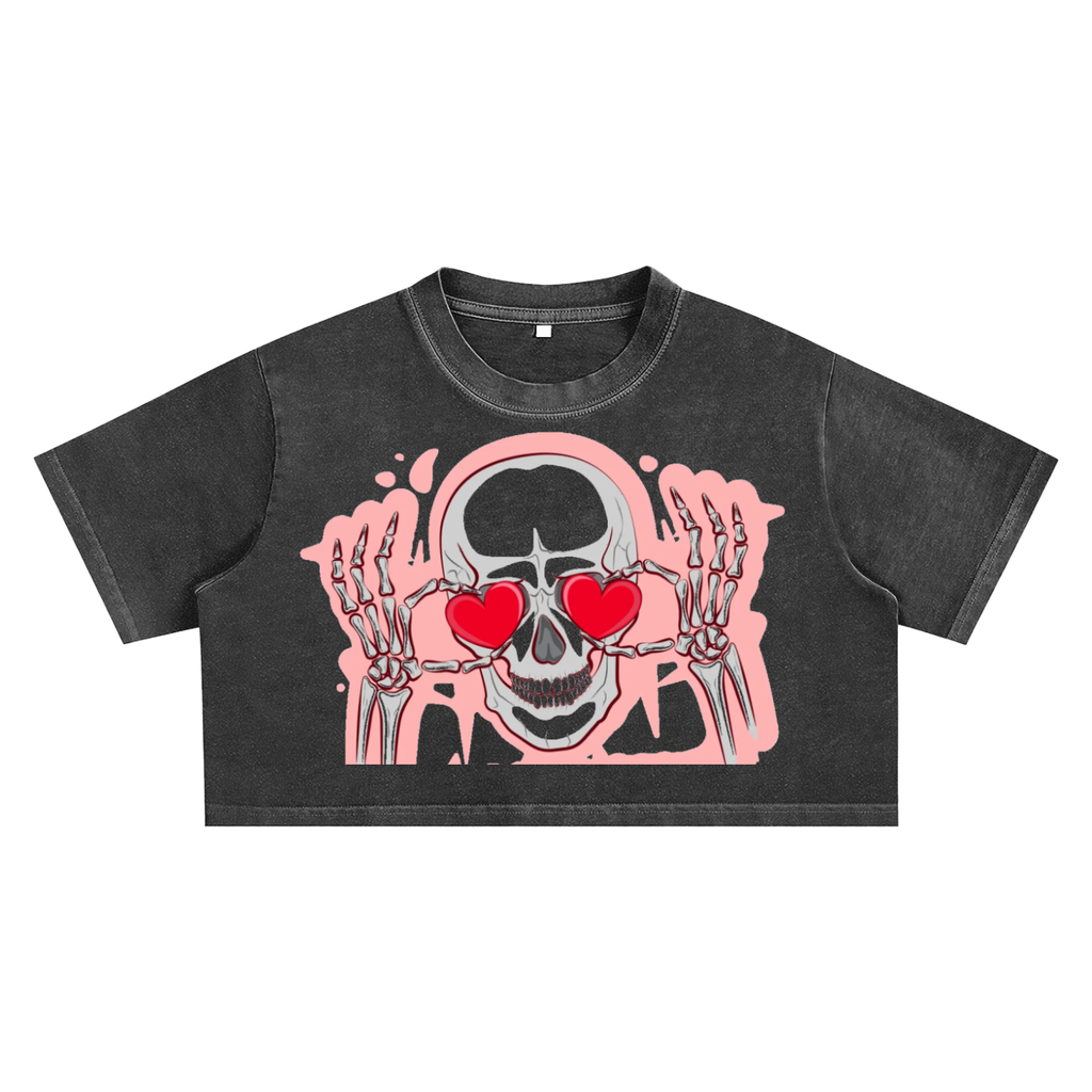 Crop top, women's tee