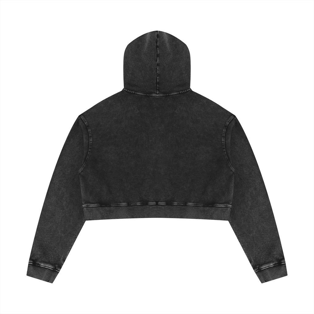Rockteady,MineralWash,Cropped,Hoodie