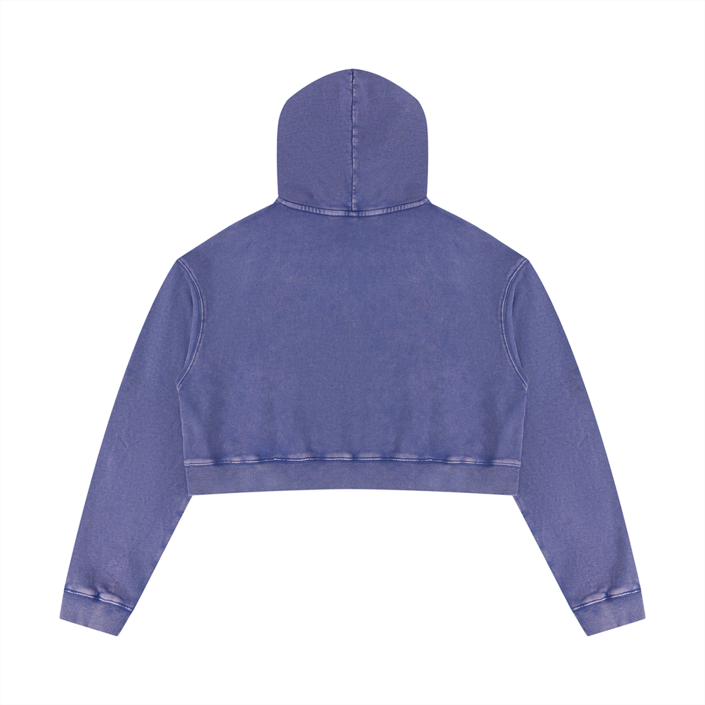 Rockteady,MineralWash,Cropped,Hoodie