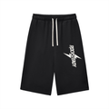 Relaxed Drawstring Three-quarter Sweatpants