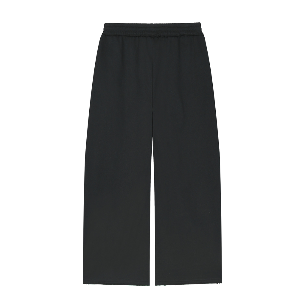 Rocksteady,Womens,WideLeg,RawEdge,Sweatpants