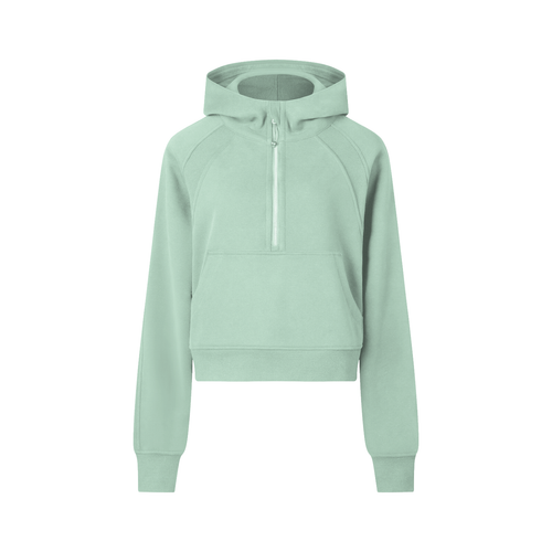 Rocksteady,Cropped,HalfZip,Hoodie