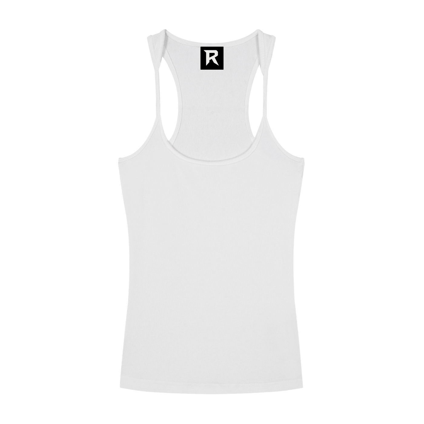 Slim Fit Ribbed Racerback Tank Top