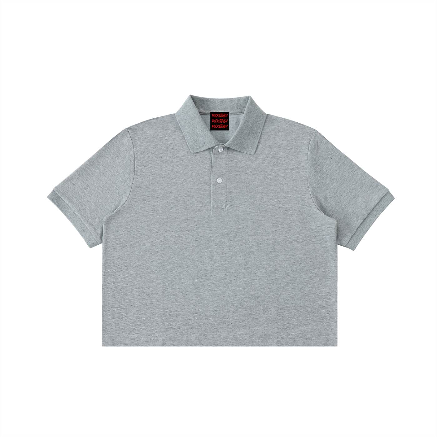 Essential Cropped Polo Shirt