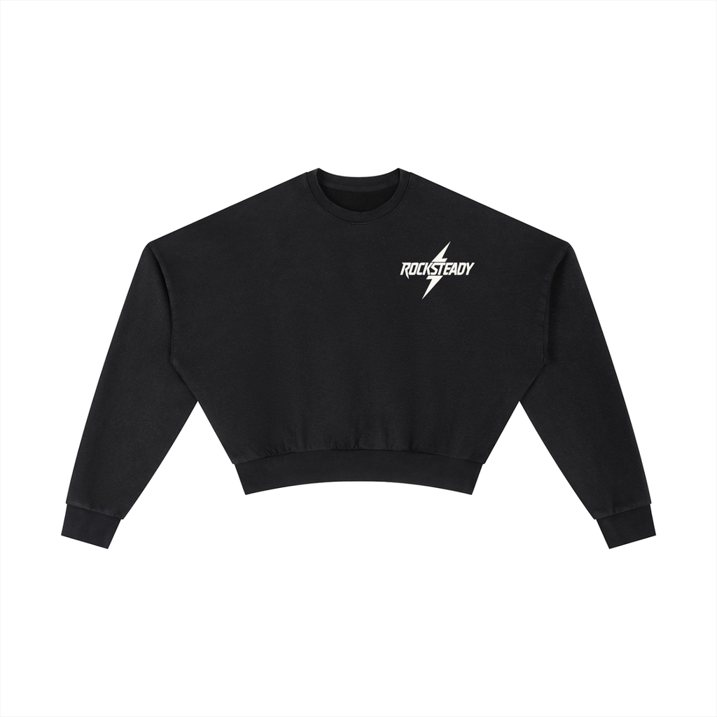 Vintage Washed Cropped Sweatshirt