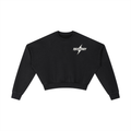 Vintage Washed Cropped Sweatshirt