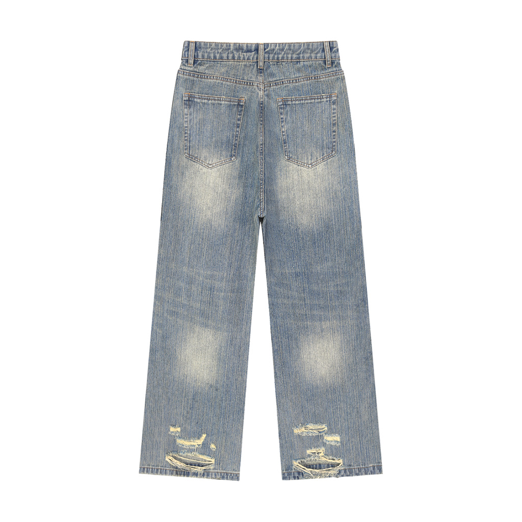 rocksteady,denim jeans,distressed denim,vintage