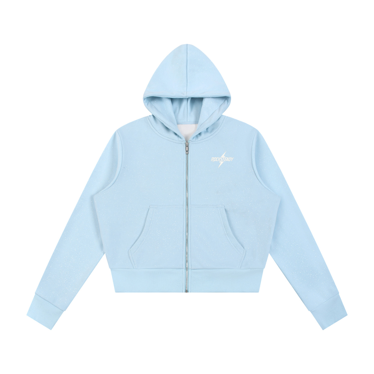 Rocksteady,Sparkles,Fleece,FullZip,Hoodie
