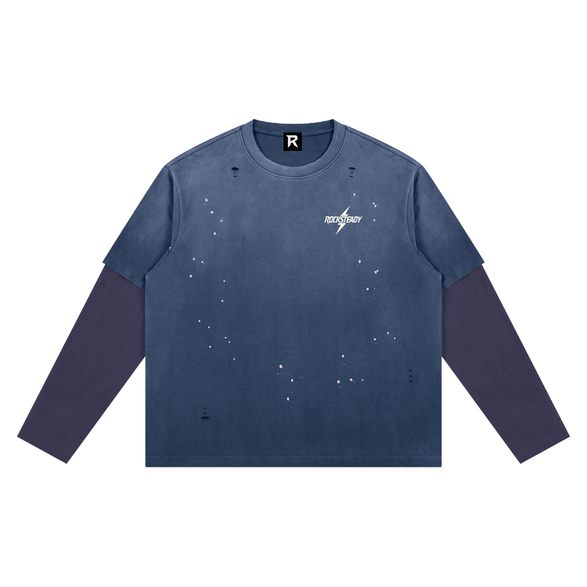 Rocksteady,Streetwear,Vintage,Disressed,Splatter,Dropshoulder