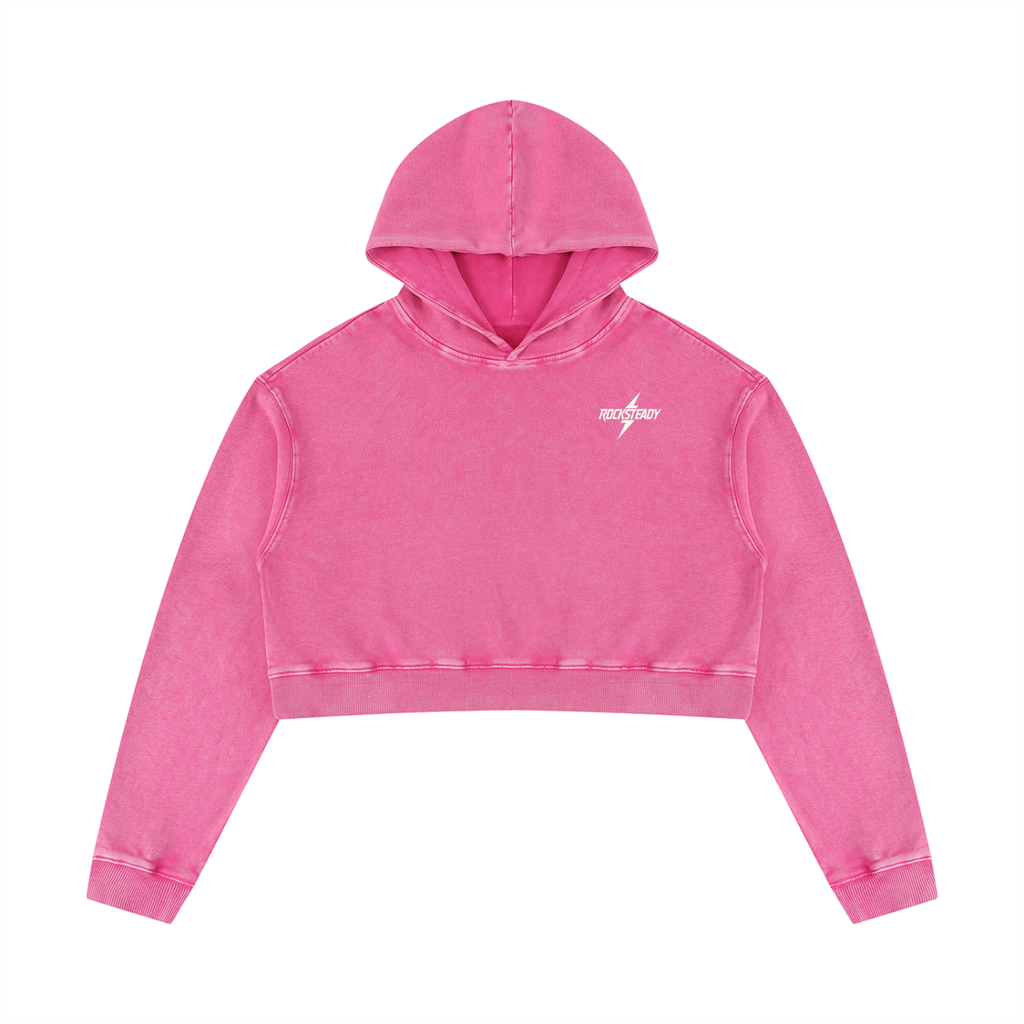 Rockteady,MineralWash,Cropped,Hoodie