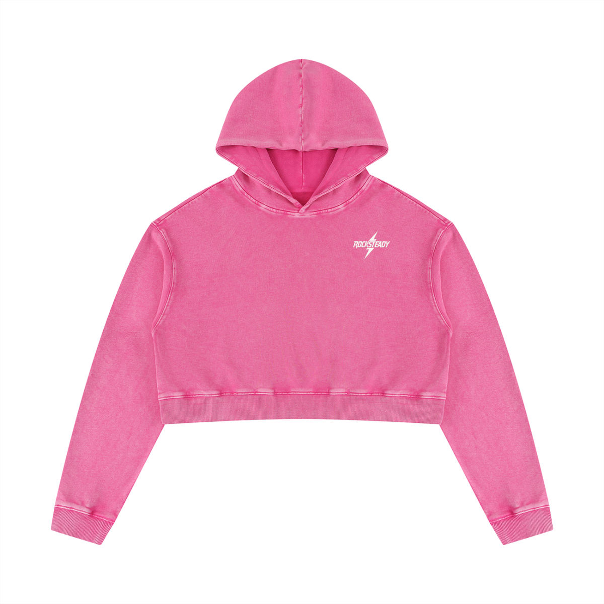 Rockteady,MineralWash,Cropped,Hoodie