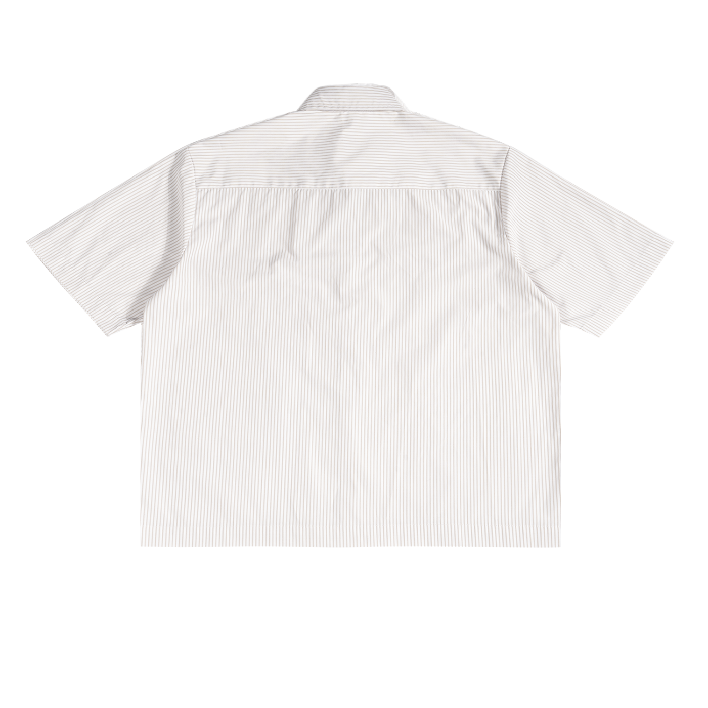 Oversized Vertical Stripe Boxy Shirt