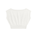 Rocksteady,Boatneck,Raw,Edge,Crop