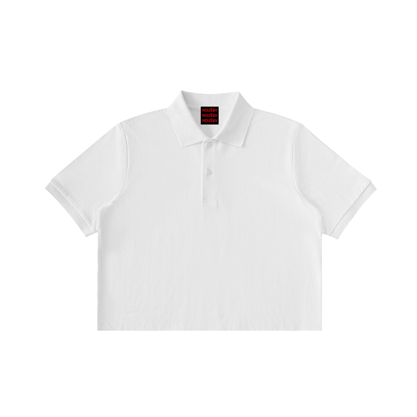 Essential Cropped Polo Shirt