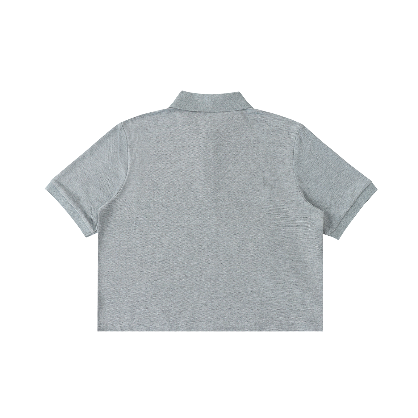Essential Cropped Polo Shirt