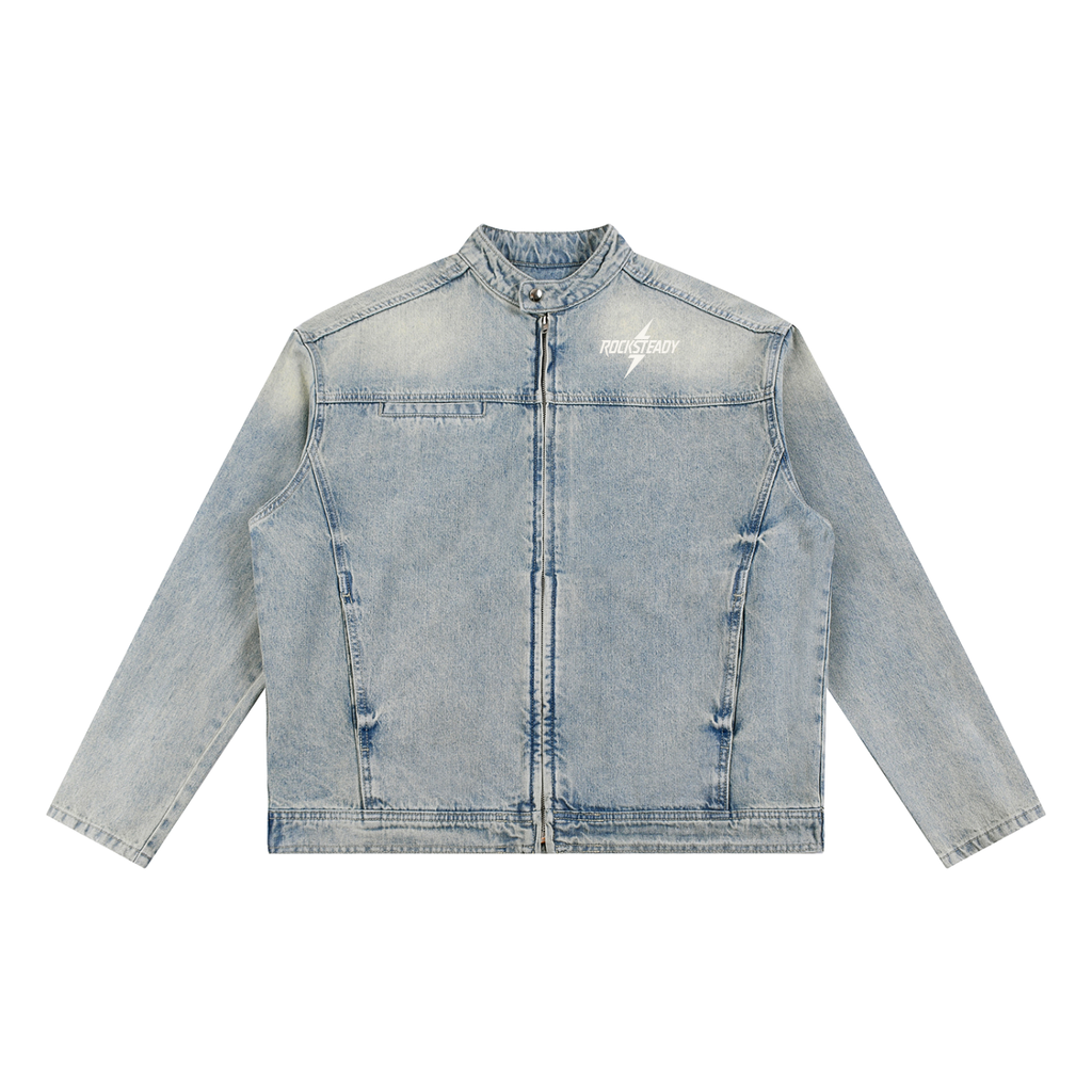 Rocksteady,VintageWash,Zip,Denim,Jacket
