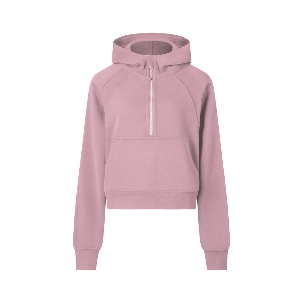 Rocksteady,Cropped,HalfZip,Hoodie