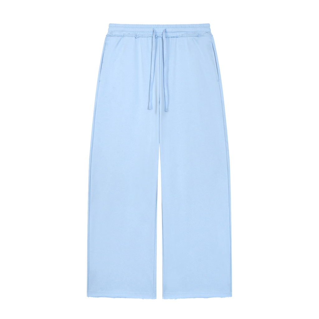 Rocksteady,Womens,WideLeg,RawEdge,Sweatpants
