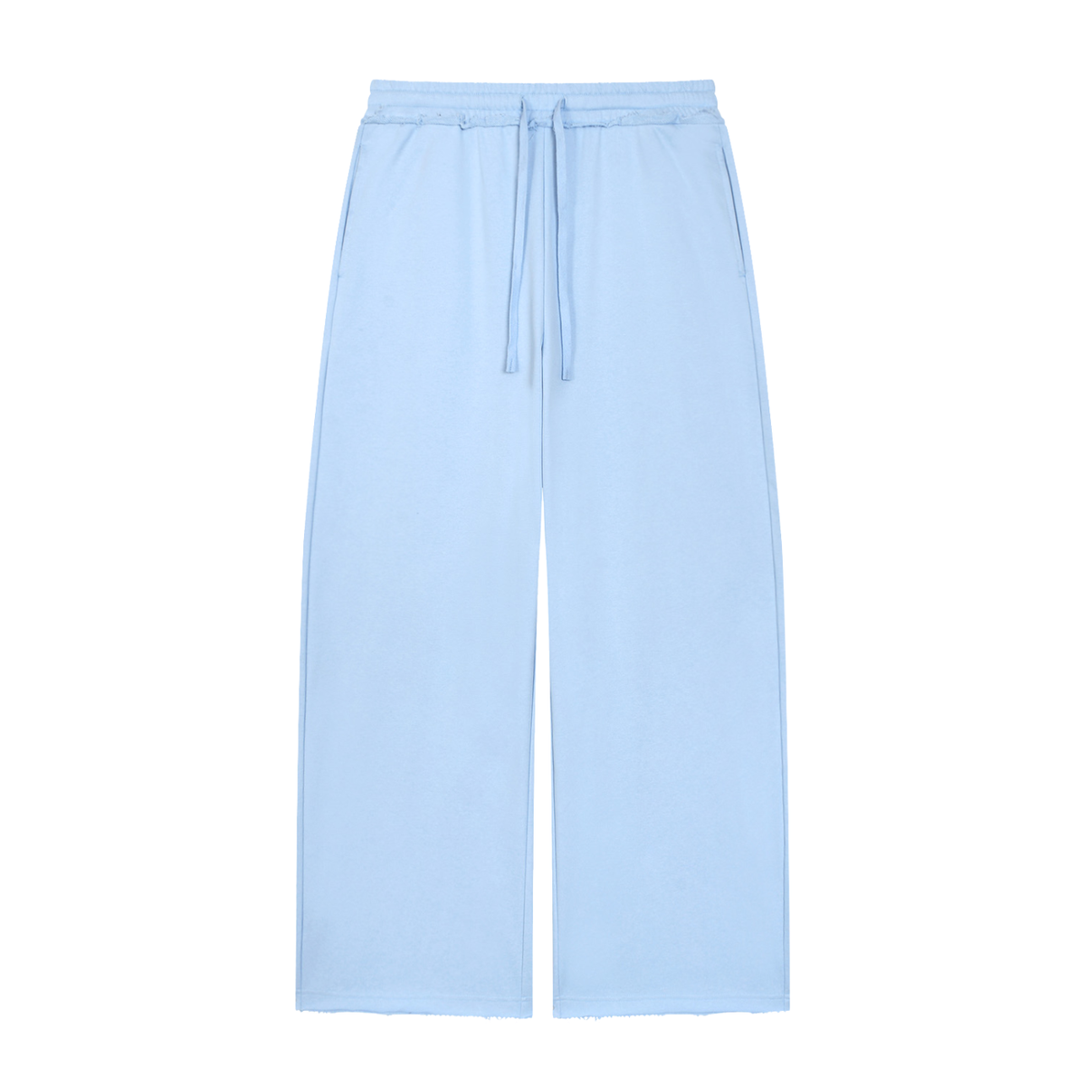Rocksteady,Womens,WideLeg,RawEdge,Sweatpants