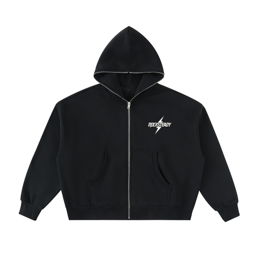 Rocksteady,FullZip,Streetwear,Boxy,Hoodie