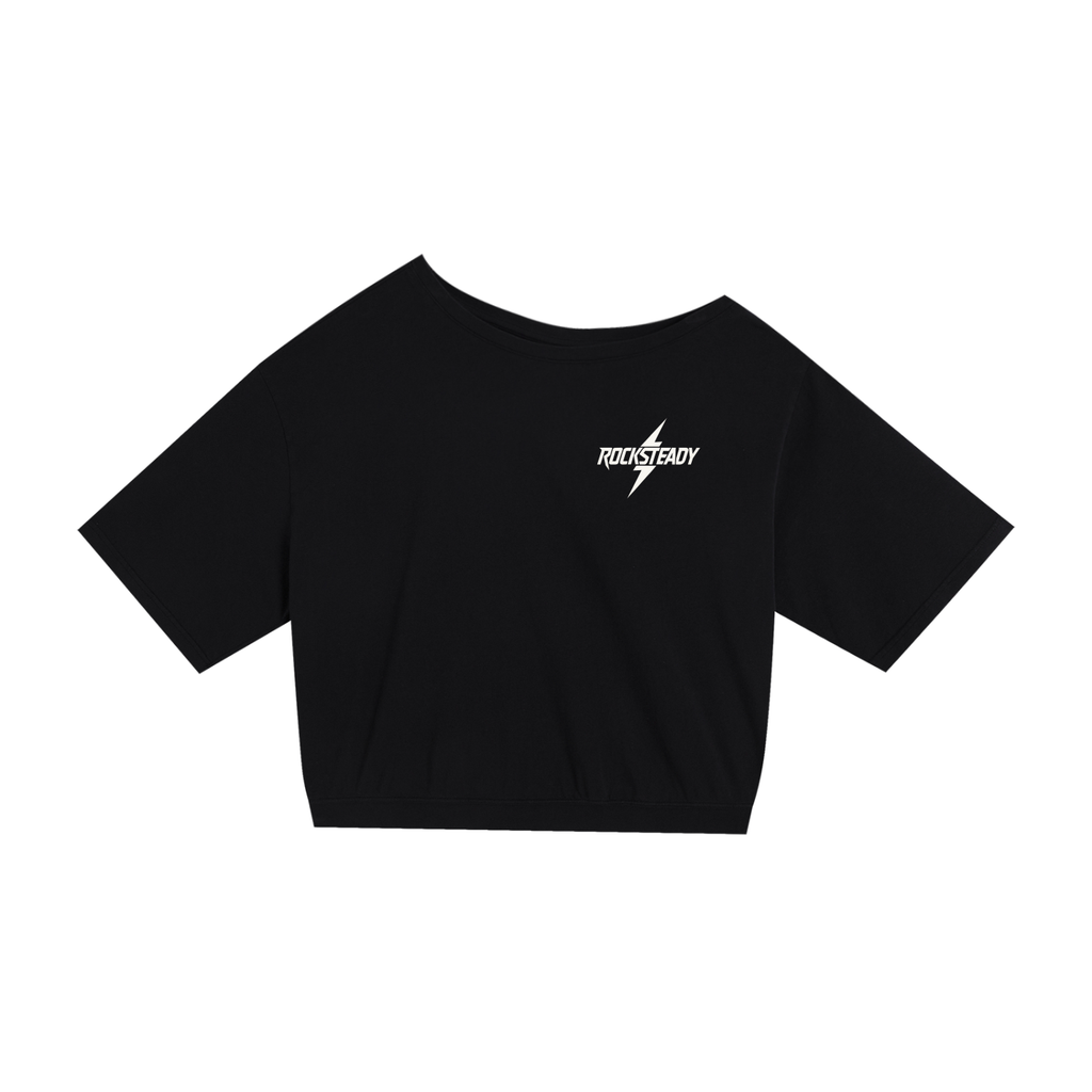 Asymmetric Shoulder Oversized Cotton T-Shirt